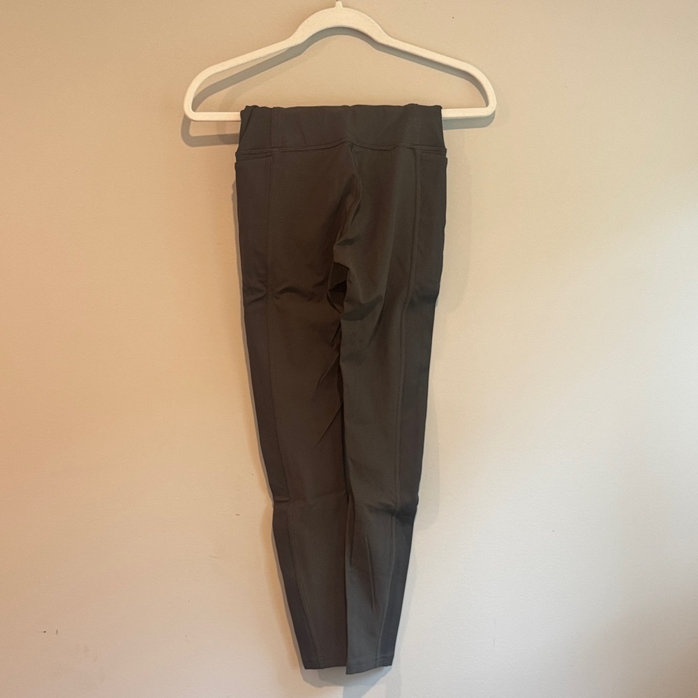 lululemon athletica Ribbed Dark Olive Leggings - Picture 4 of 5